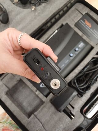 Doble equipo micrófonos de pinza Acoustic Control