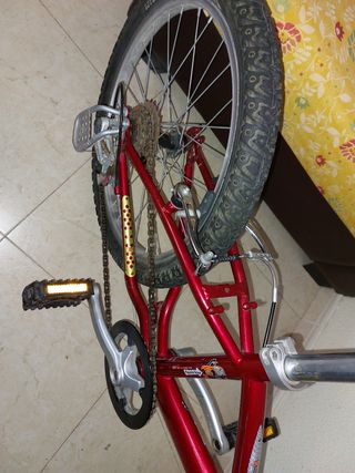 Bicicleta en buen estado.
