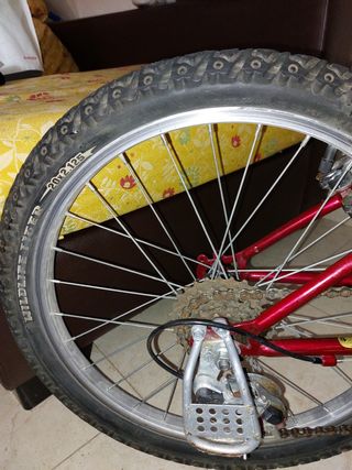 Bicicleta en buen estado.