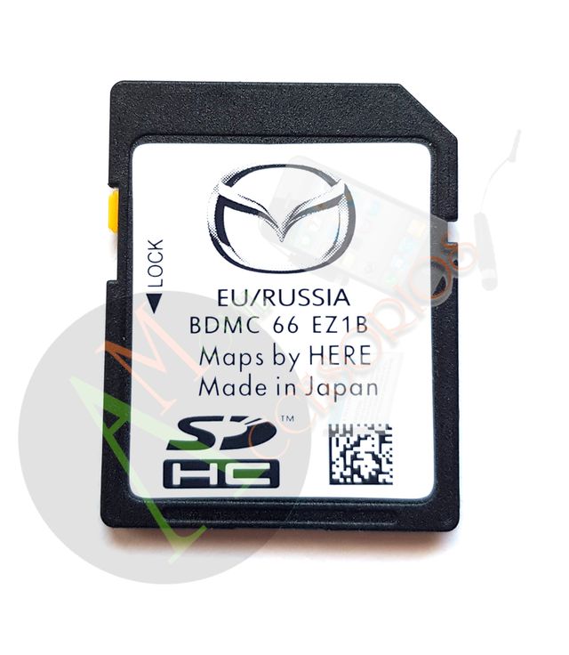 MAZDA BDMC 66 EZ1B Connect2 SD Card 2022