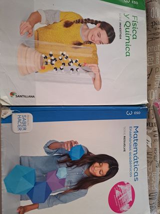 Libros de texto 3° ESO