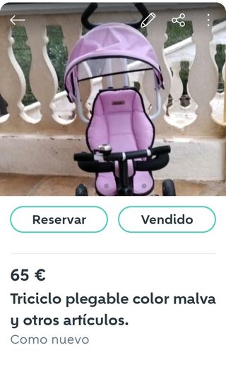 Tirantes, andadores y otros artículos infantiles.