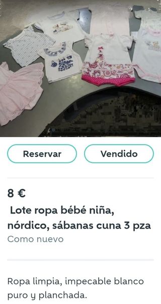 Tirantes, andadores y otros artículos infantiles.