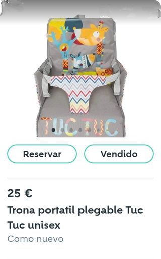 Tirantes, andadores y otros artículos infantiles.