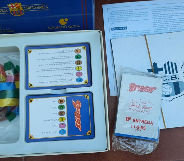 JUEGO MESA TRIVIAL SPORT BARÇA F.C.BARCELONA