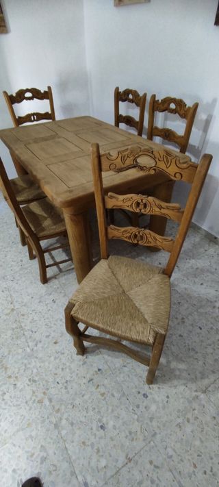 Mesa sillas comedor