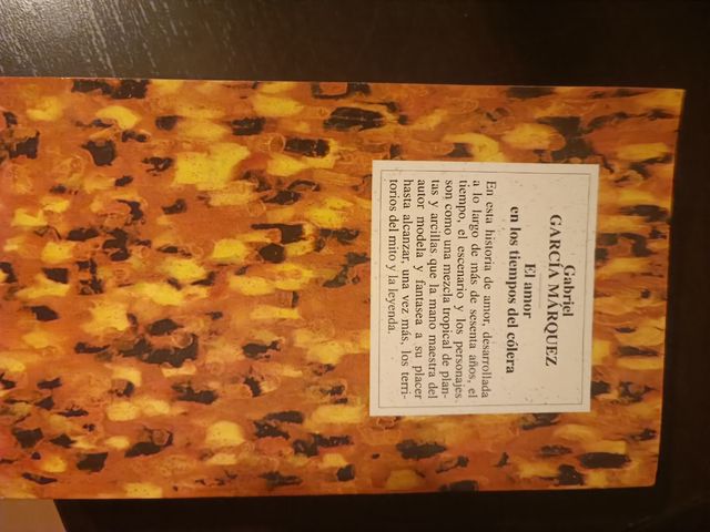 El amor en los tiempos de cólera