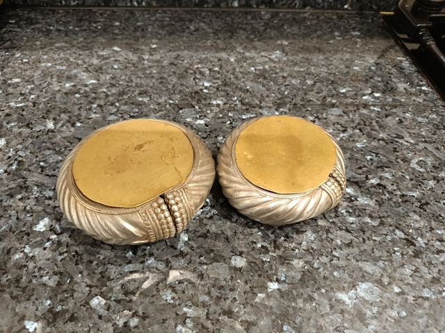 2 braccialetti indiani originali in ottone