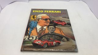 ANTQ4312 Enzo Ferrari La vita raccontata a fumetti