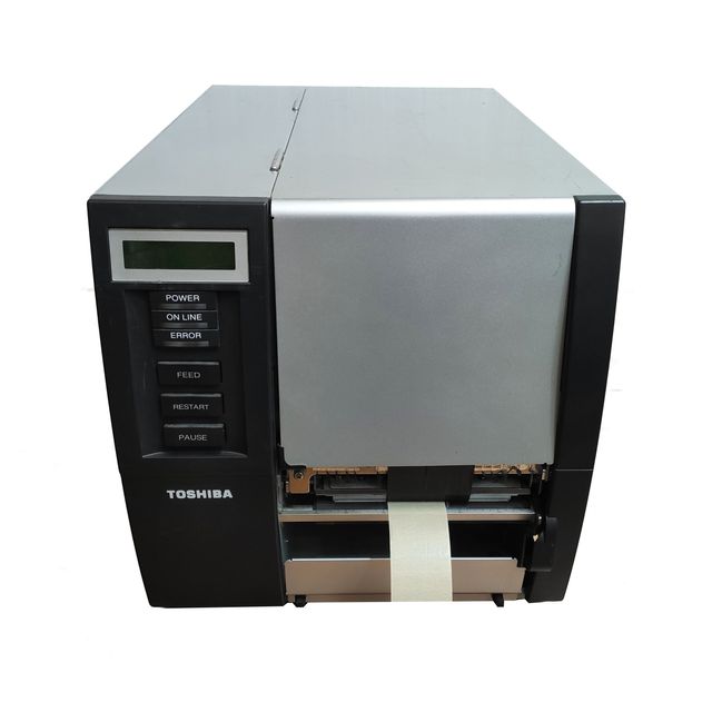 Stampante termica, etichette adesive, TOSHIBA.