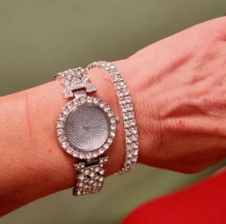 ★Reloj diamantes de imitación