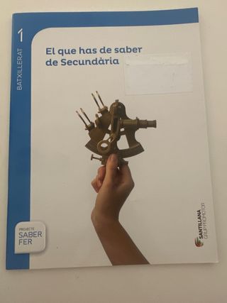 El que has de saber a secundaria, matematicas