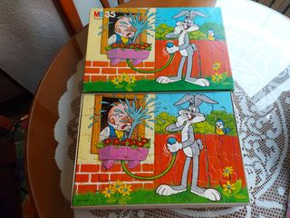 Puzzle Vintage MB. Bugs Bunny.