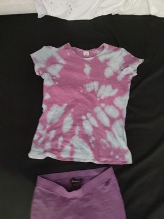 Conjunto hippie morado