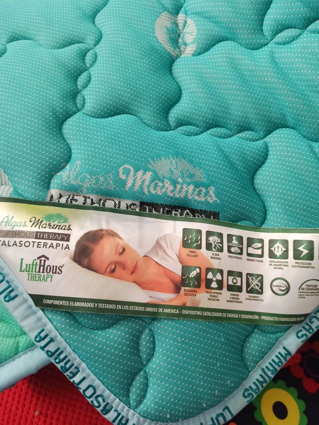 Colchón talasetorepia algas