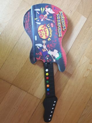 Libro guitarra musical de Phinead y Ferb