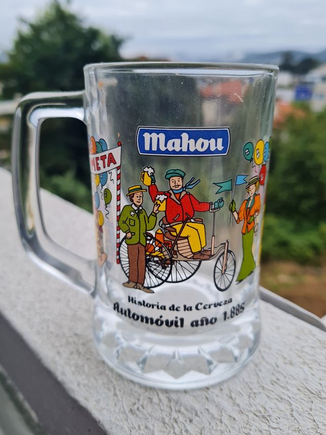 Jarra cerveza Mahou
