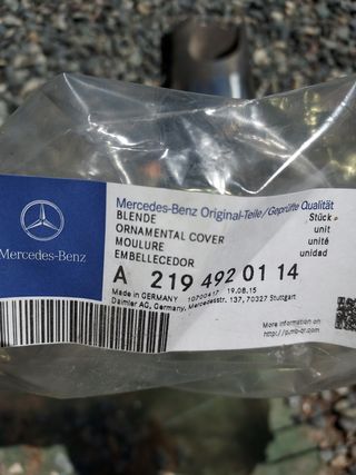 Cola de escape Mercedes Cls W219 350 CGI