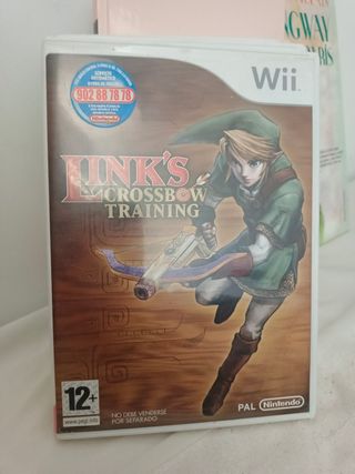 juego links crossover training zelda disparo
