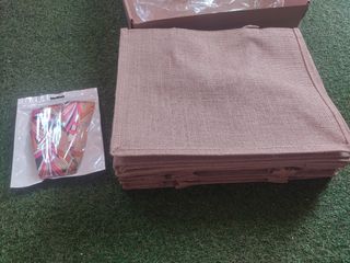 Pack de 6 bolsas de rafia NUEVAS