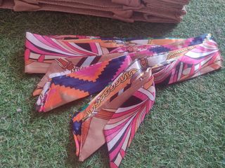 Pack de 6 bolsas de rafia NUEVAS