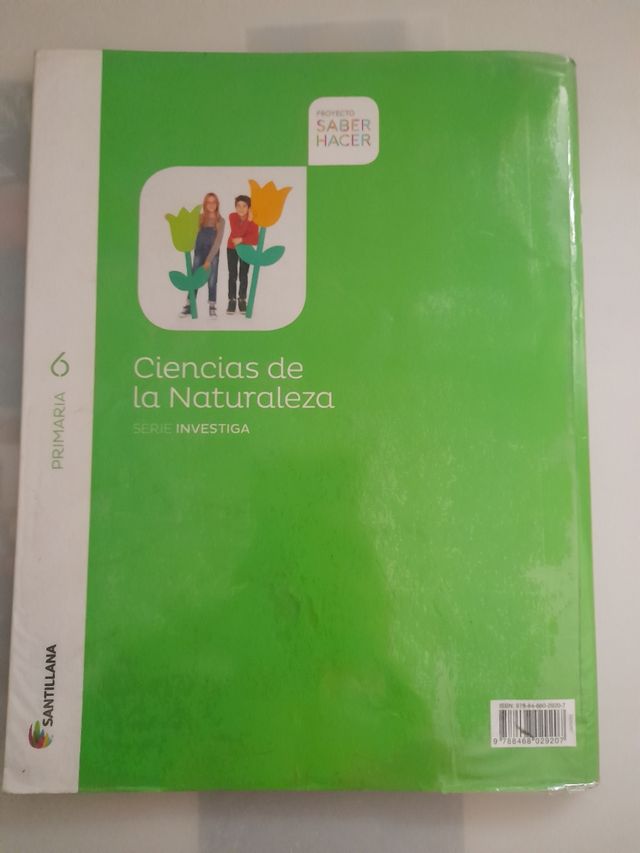 Libro C.Naturales 6PRIMARIA SANTILLANA