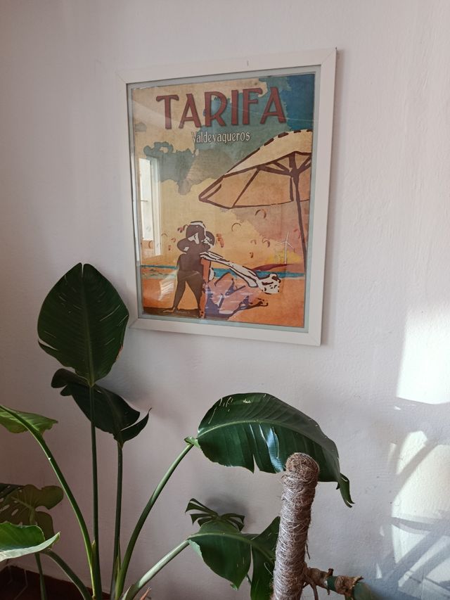 Cuadro de kitesurf valdevaqueros Tarifa vintage.