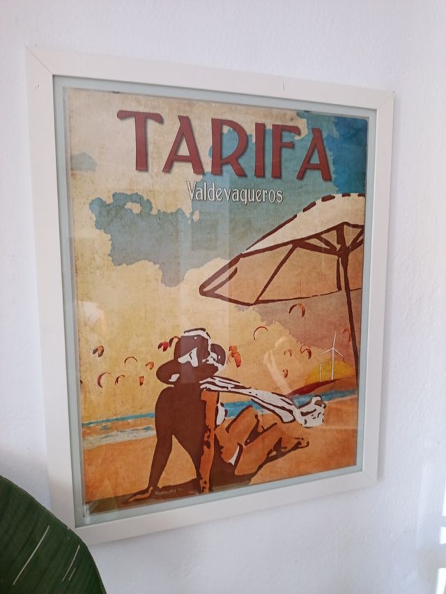 Cuadro de kitesurf valdevaqueros Tarifa vintage.
