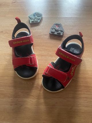 sandalias Spiderman