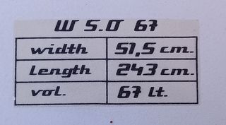 Tabla de windsurf Droop