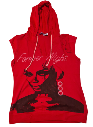 Camiseta Roja con capulla