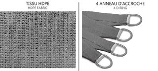 Toldo 3m x 5m Transpirable