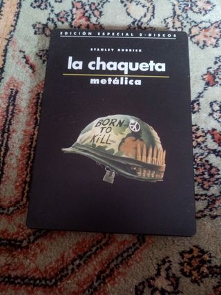 La Chaqueta metálica. Steelbook Dvd.
