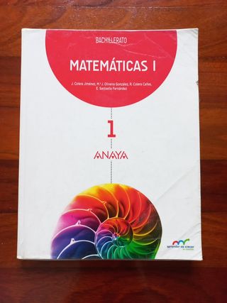 Libro 1Bac Matemáticas 