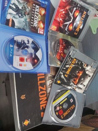 Killzone ps3 i ps4 con libro