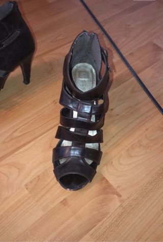 sandalias marrones oscuras talla 39