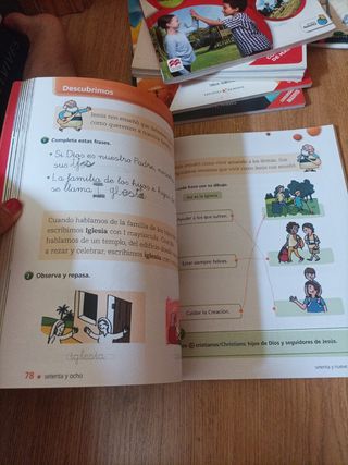 Libro Religión Edelvives 1° primaria