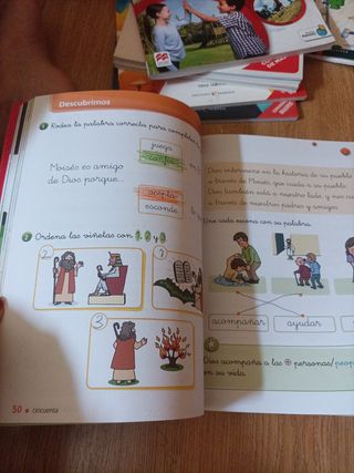 Libro Religión Edelvives 1° primaria