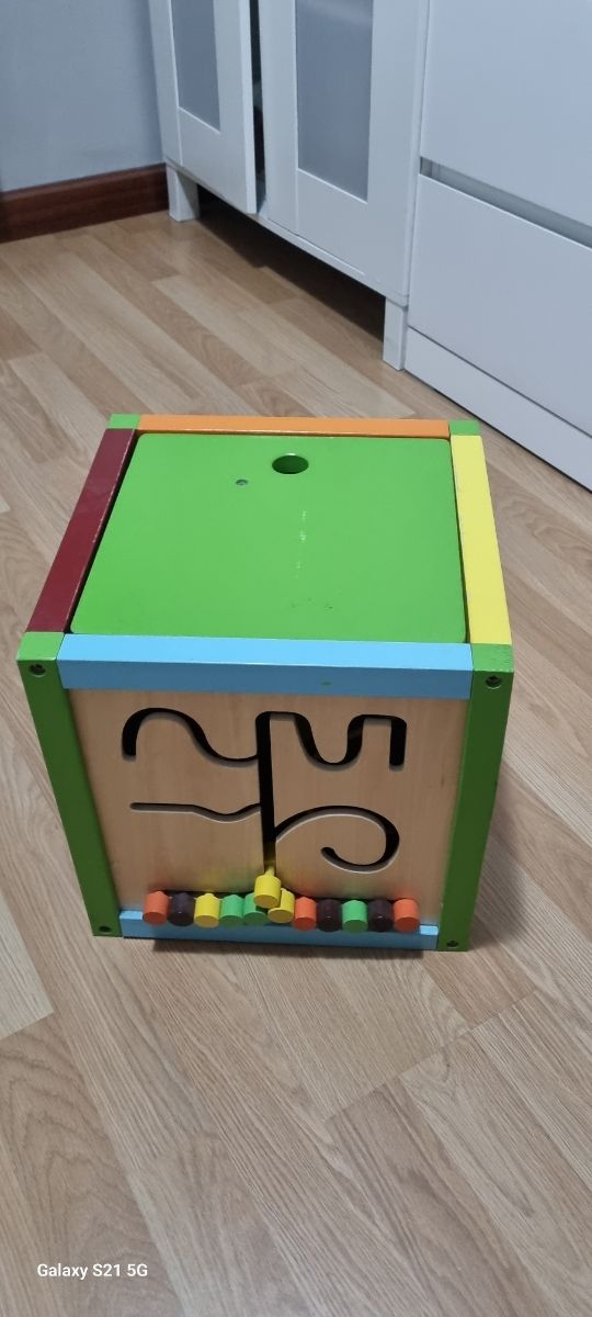 CUBO MADERA MOTRICIDAD