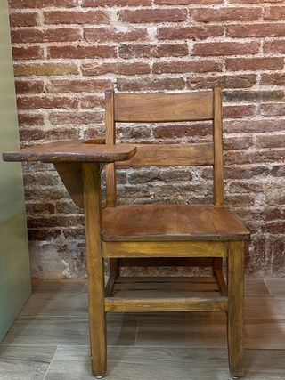 Pupitre escritorio antiguo restaurado