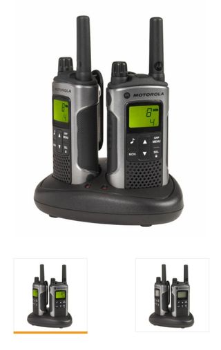 7 Walki Talkie Motorola T-80 de uso libre