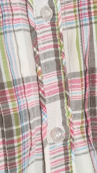 Camisa cuadros mujer - Talla XL