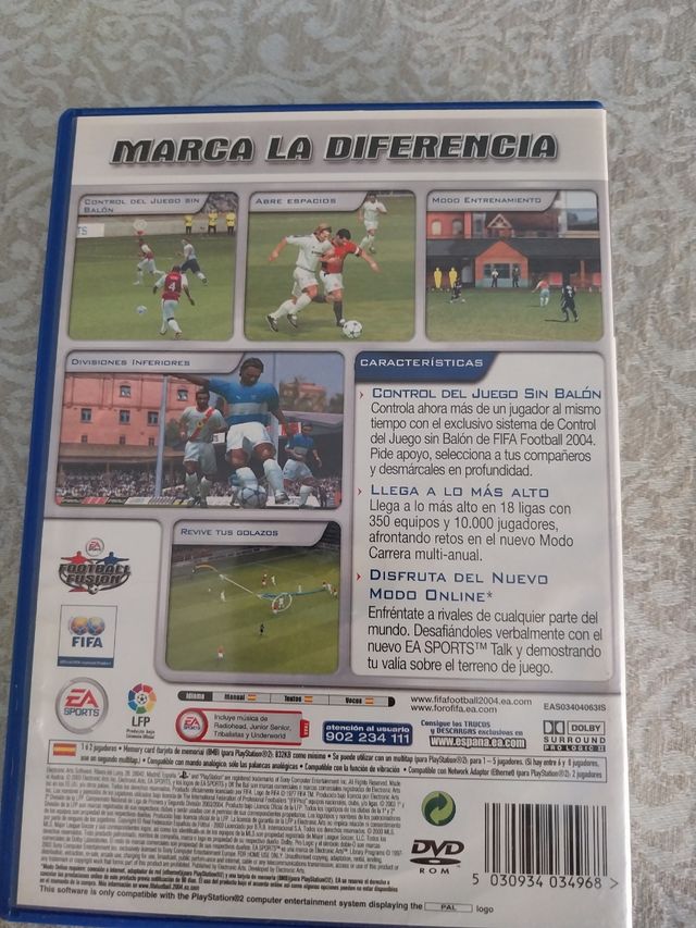 Juego Ps2: Fifa 2004