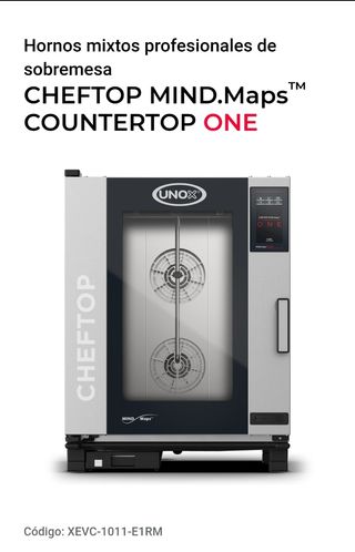 Horno Unox mixto Cheftop