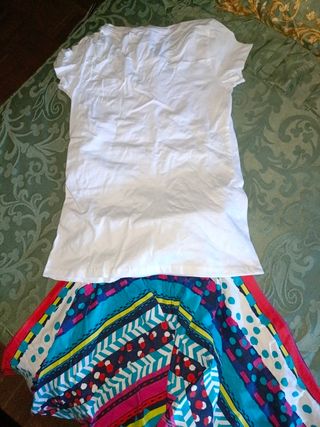 Conjunto falda y camiseta 