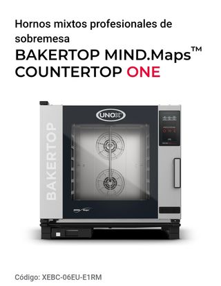 Horno Unox de pasteleria.