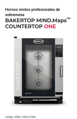 Horno Unox de pasteleria.