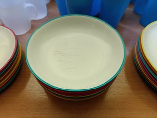 Vajilla melamina cámping