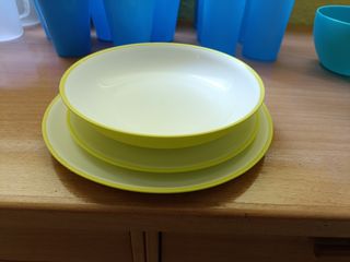Vajilla melamina cámping