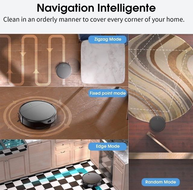 Robot aspirador y fregasuelos